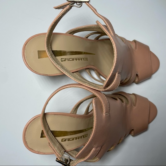 Italian high heels Grigiarancio  size 7. - Picture 6 of 11